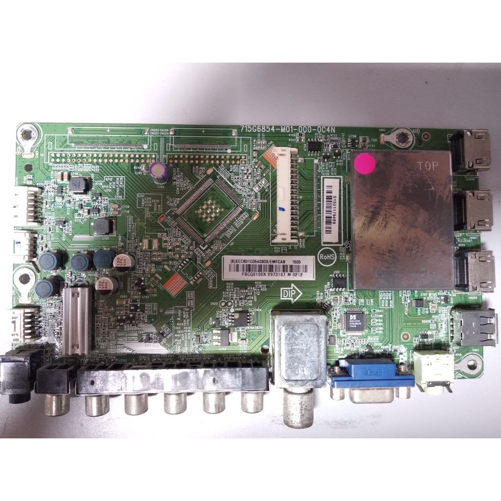 SHARP LC 50LE460X MOTHERBOARD 715G6854 M01 000 0C4N POWERBOARD