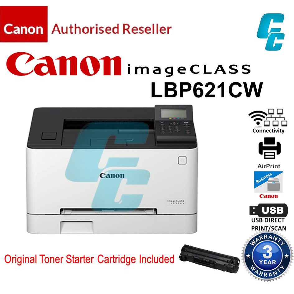 CANON LBP 621CW COLOUR LASER PRINTER Shopee Malaysia