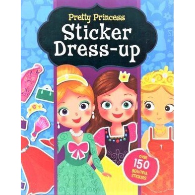 BBW Pretty Princess Sticker Dress Up ISBN Shopee