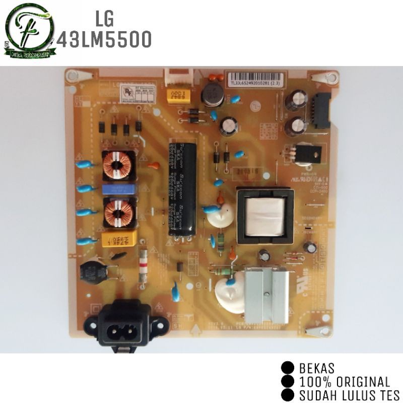 Mesin Psu Power Supply Regulator Led Tv Machine Lg Lm Pta Lm