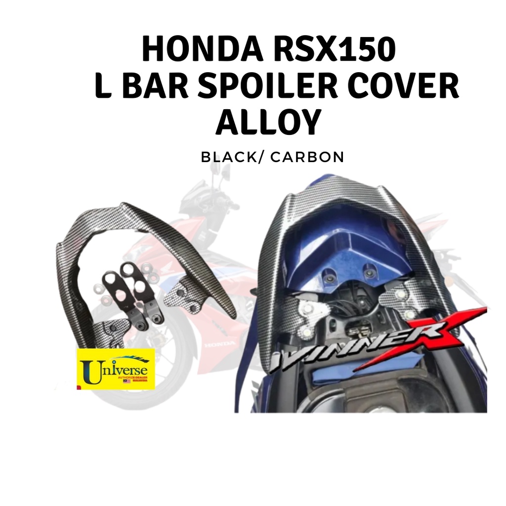 Honda Rsx Winner X L Bar Spoiler Cover Alloy Belakang Rear Handle