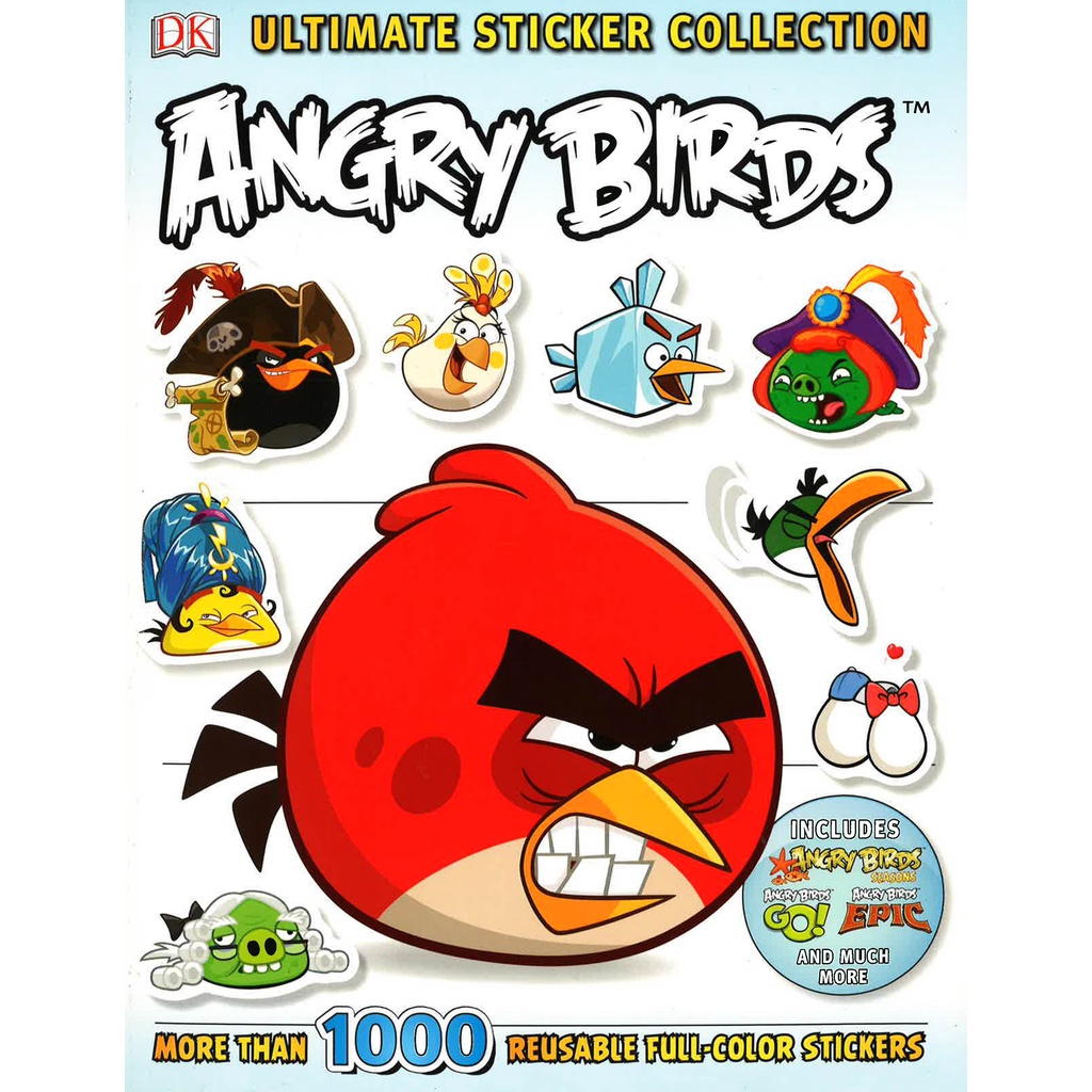 BBW Angry Birds Ultimate Sticker Collection ISBN