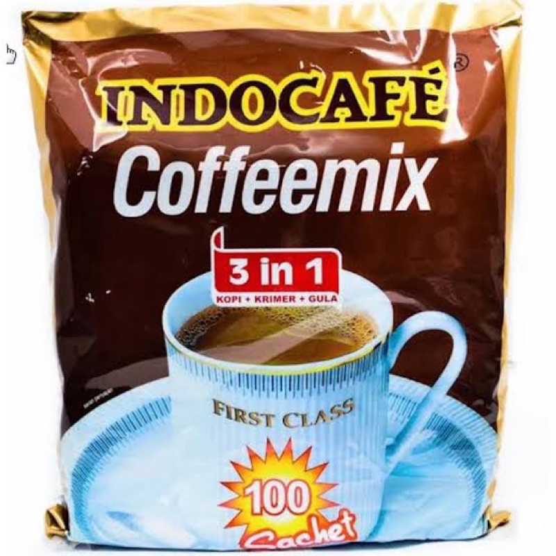 Indocafe Coffee Mix 1 Pack 1 Bag X 100 Sachets X 20g Indocafe