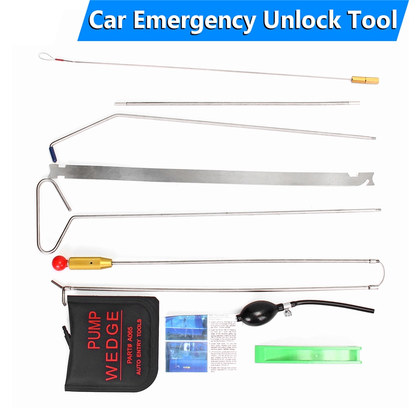 Universal Car Door Key Lost Lock Out Emergency Open Unlock Tool Air