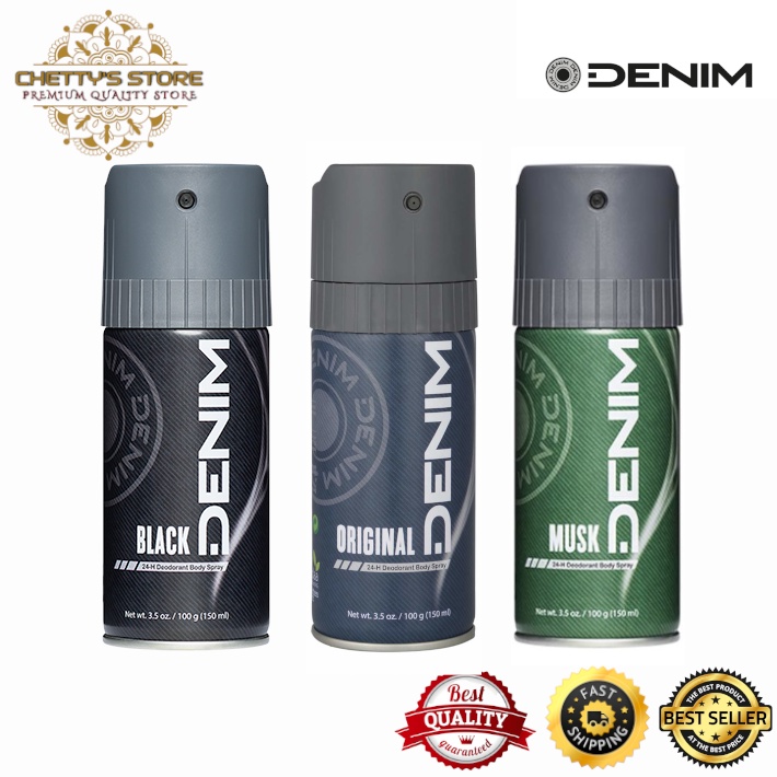 Denim Original Deodorant Body Spray Ml Shopee Malaysia