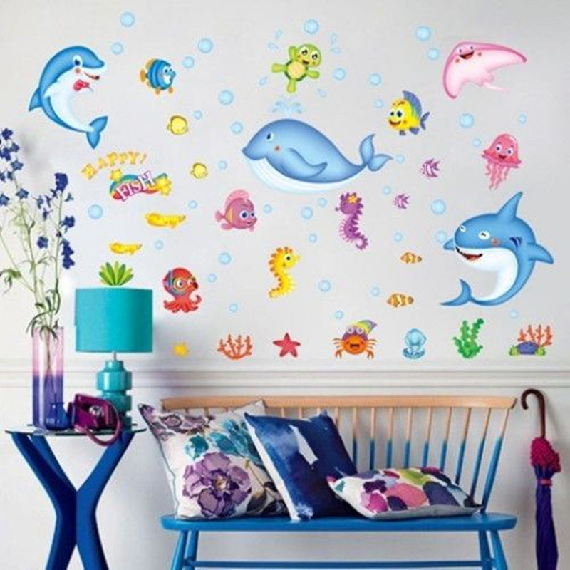 Ready Stock Self Adhesive Wallpaper Foam Wall Sticker D Wall Sticker