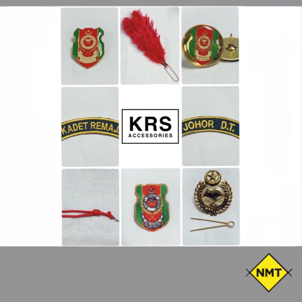 Lencana Krs Kokulikulum Kadet Remaja Sekolah Badges Shopee Malaysia