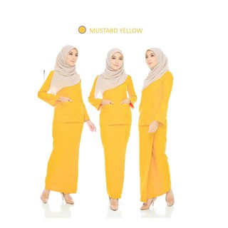 Baju Kurung Kedah Berpoket Kurung Mini Modern Fashion Terkini