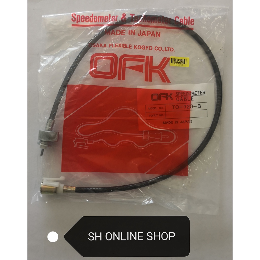 Speedo Meter Cable OFK JAPAN For Toyota Corolla AE92 AE101 AE111 1989