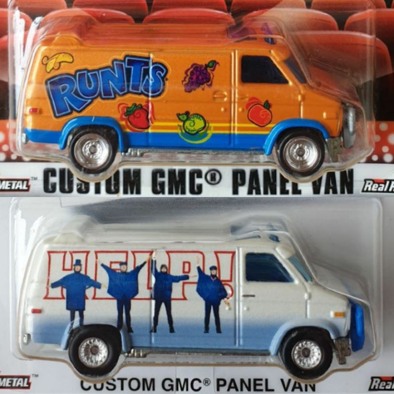 HOT WHEELS CUSTOM GMC PANEL VAN RUNTS BEATLES Shopee Malaysia