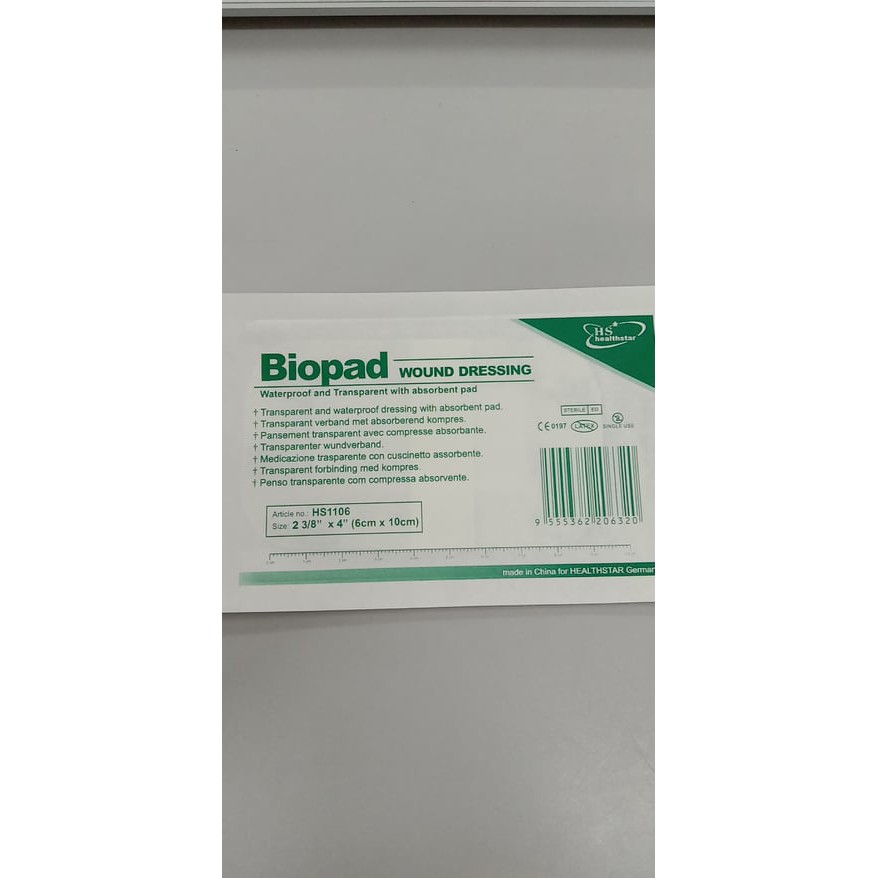 Biopad Waycare Wound Dressing Cm X Cm Pc Shopee Malaysia