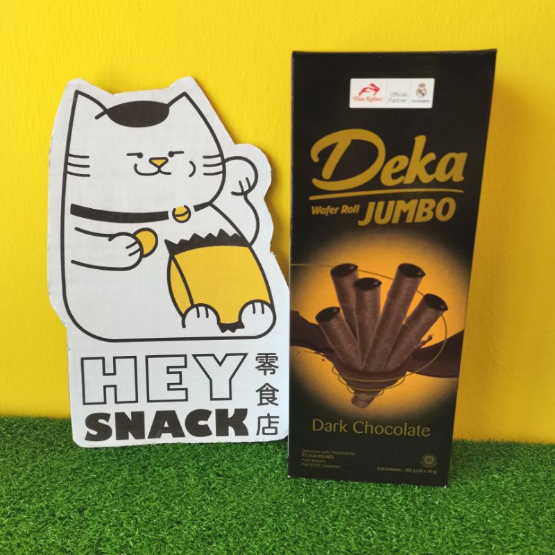 Deka Wafer Roll Jumbo Dark Chocolate Shopee Malaysia