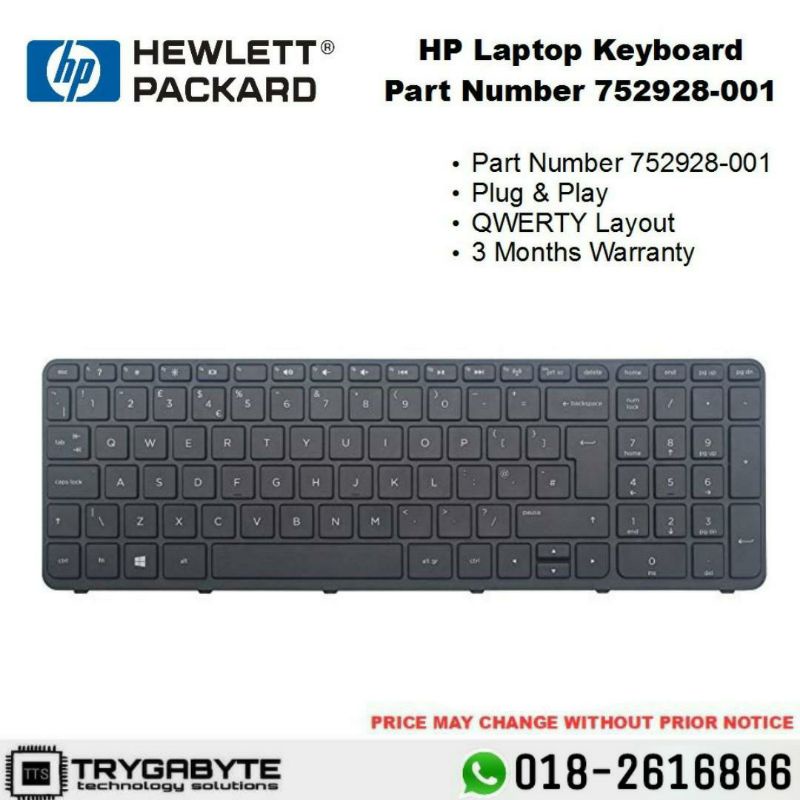 Laptop Hp Probook Keyboard Part Number Keyboard