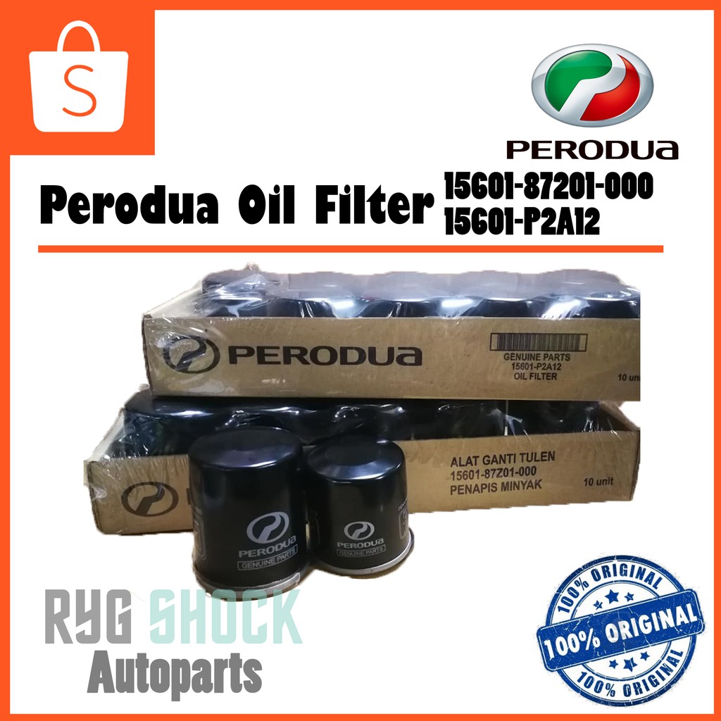 Original Perodua Oil Filter Alza Axia Bezza Myvi Kenari Kelisa