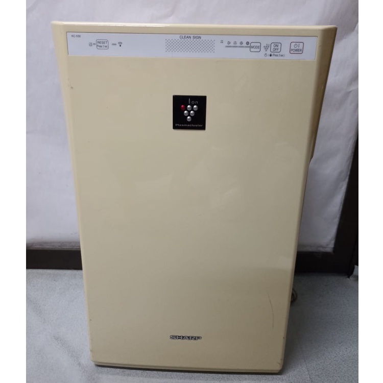 Sharp Plasmacluster Air Purifier KC 930 Second Hand Shopee Malaysia