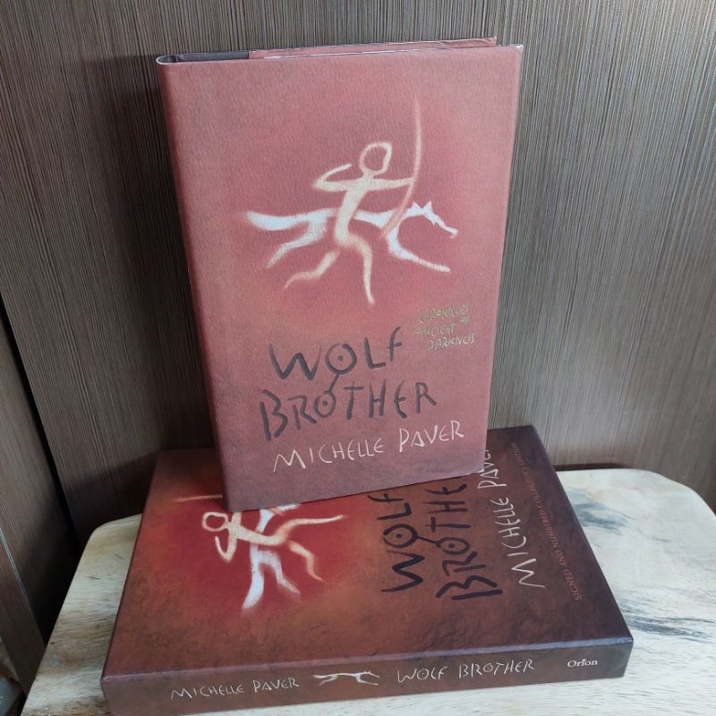 LB SIGNED COPY Wolf Brother Chronicles Of Ancient Darkness Book 1