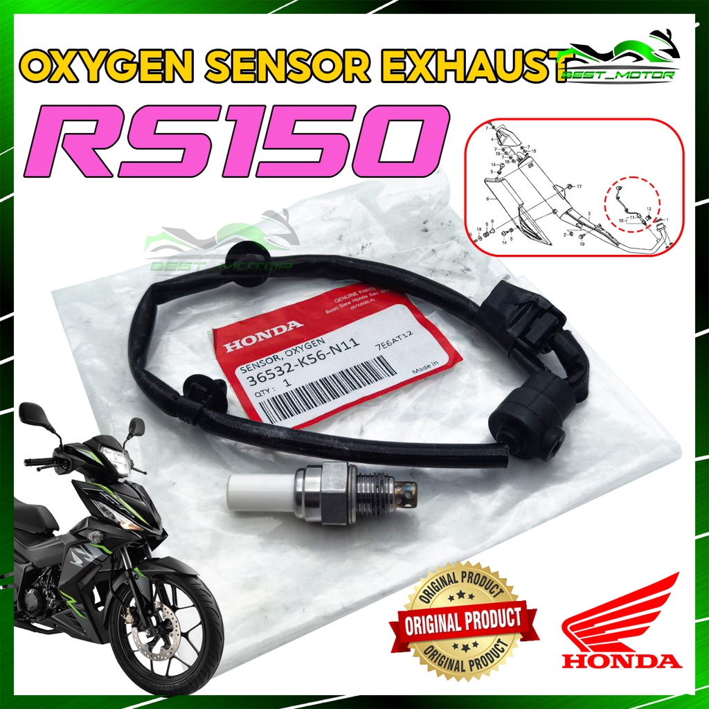 Original Honda Rs V V Rsx Dash Fi Oxygen Exhaust Sensor