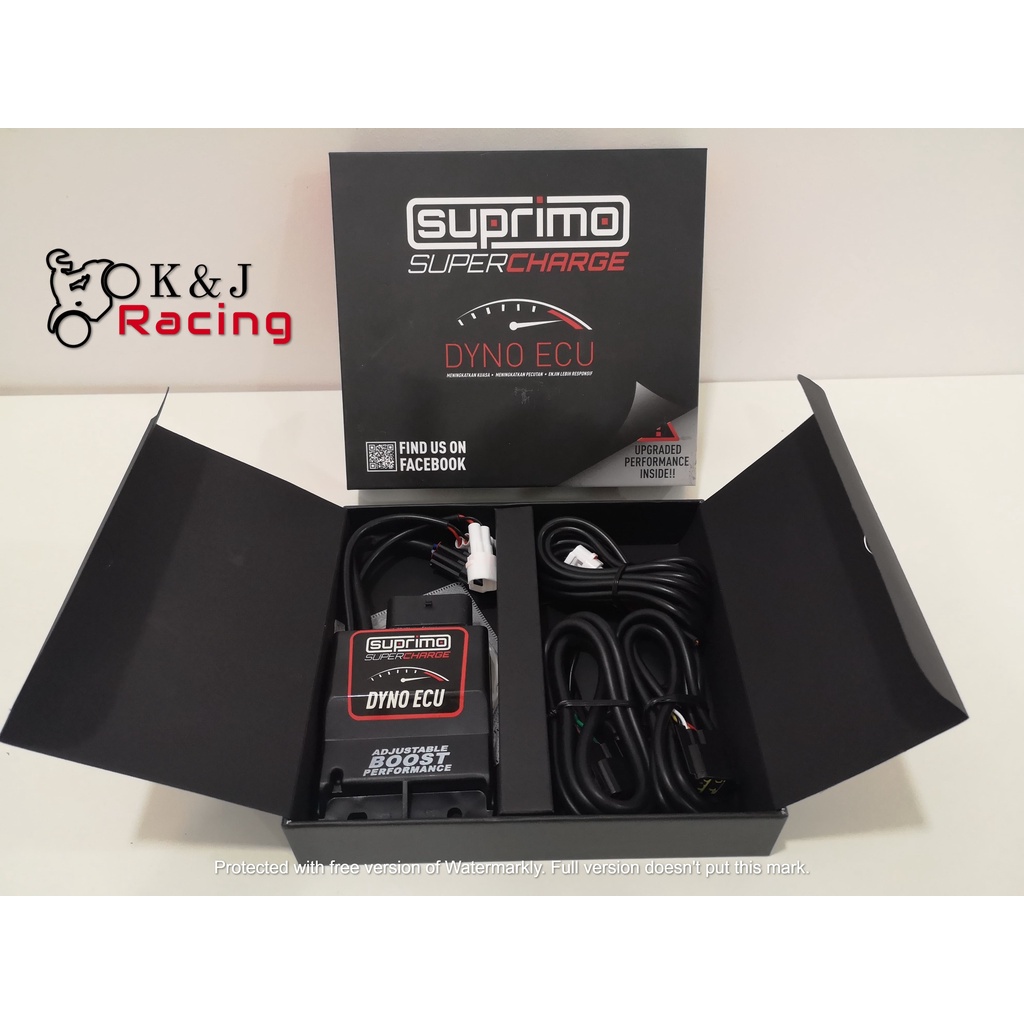 100 ORIGINAL SUPRIMO SUPERCHARGE DYNO ECU QUICK SHIFTER Y15ZR V1