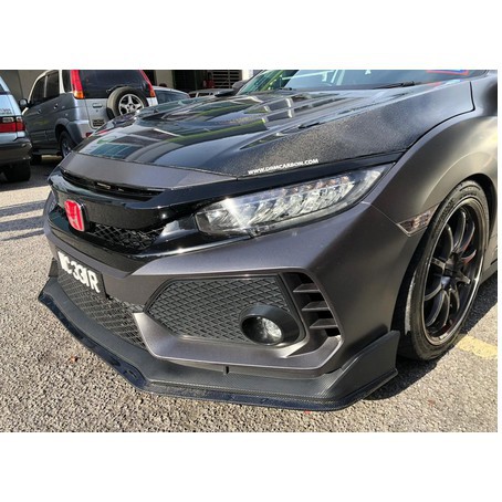 Honda Civic FC Varis Front Lip Carbon Fiber Shopee Malaysia