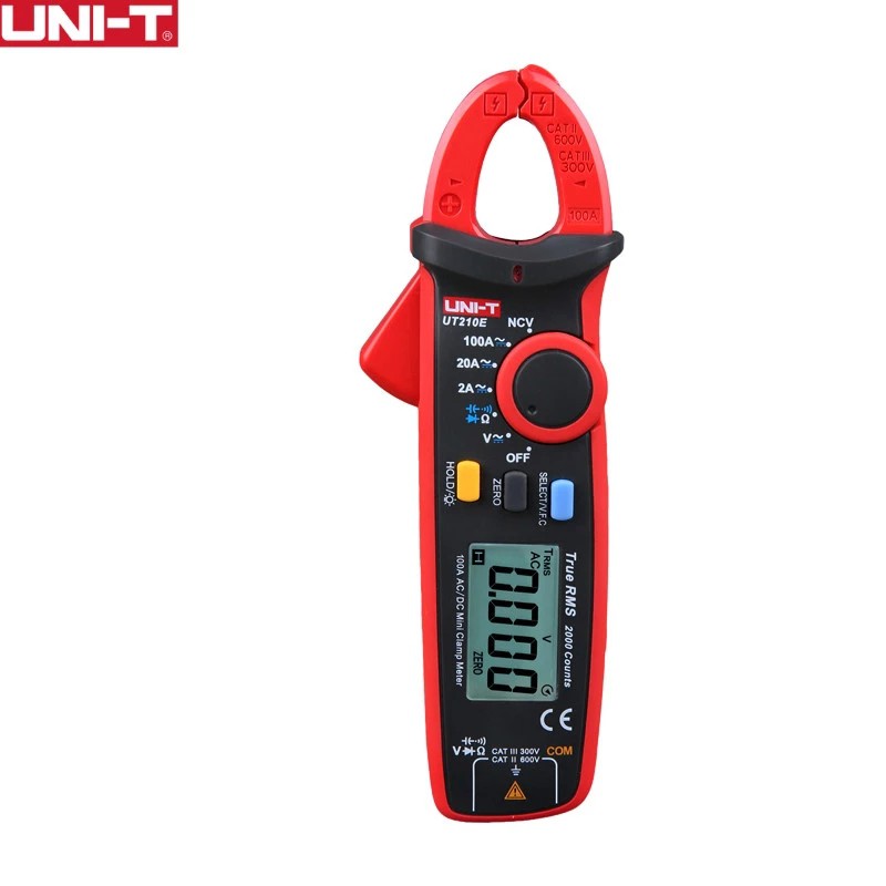 UNI T UNI T Mini Clamp Meter UT210E Digital True RMS AC DC Current