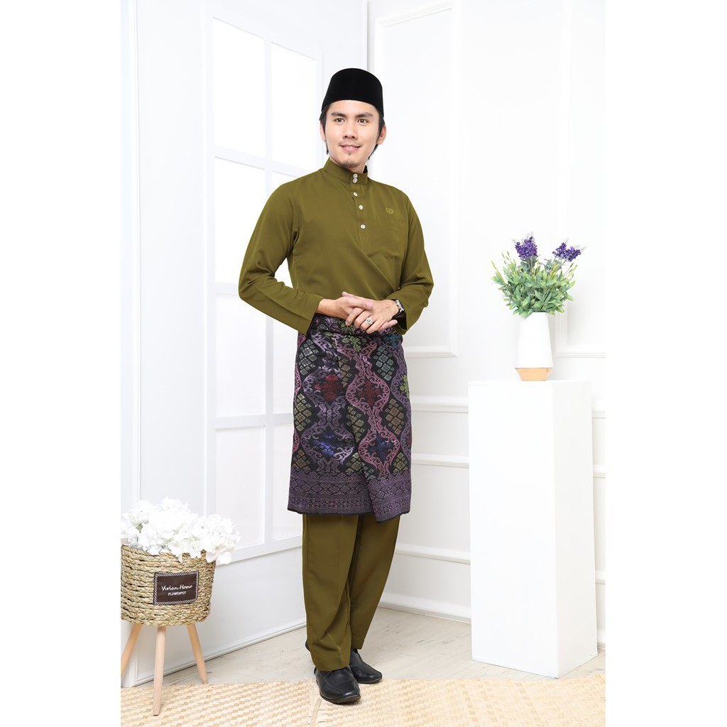 Baju Melayu Shahmi Haikal Dewasa Pearl Skin By Dmimi Shopee Malaysia