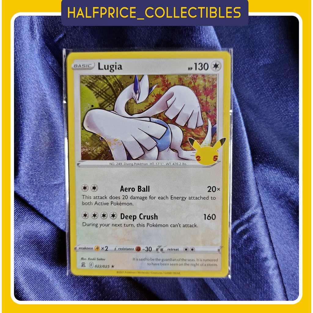 Pokemon Tcg Celebrations Lugia Ho Oh Hooh Celebration Holo Rare