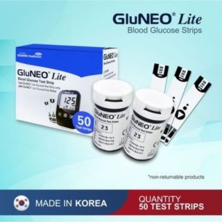 Foc Package Gluneo Lite Test Strips S Or Sx Exp