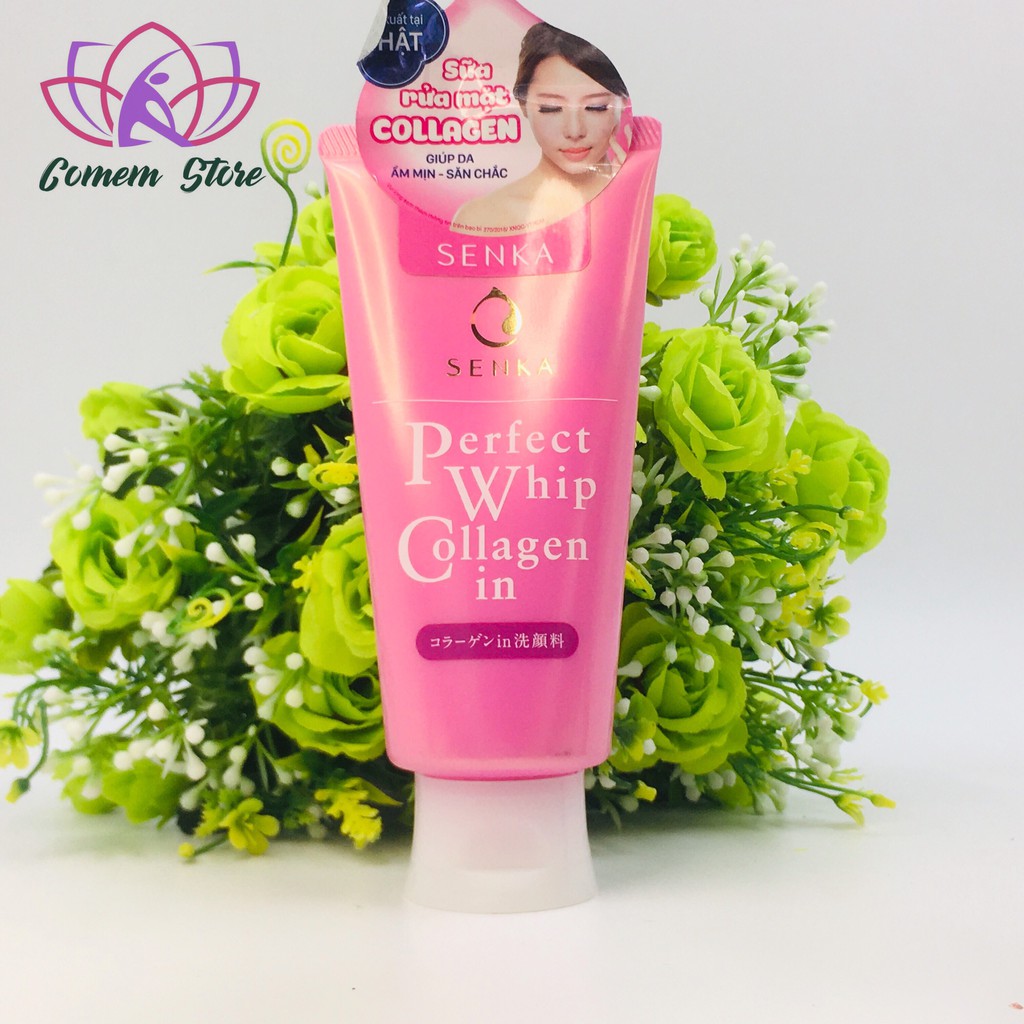 Senka Perfect Whip Collagen In Facial Cleanser 120g Shopee Malaysia