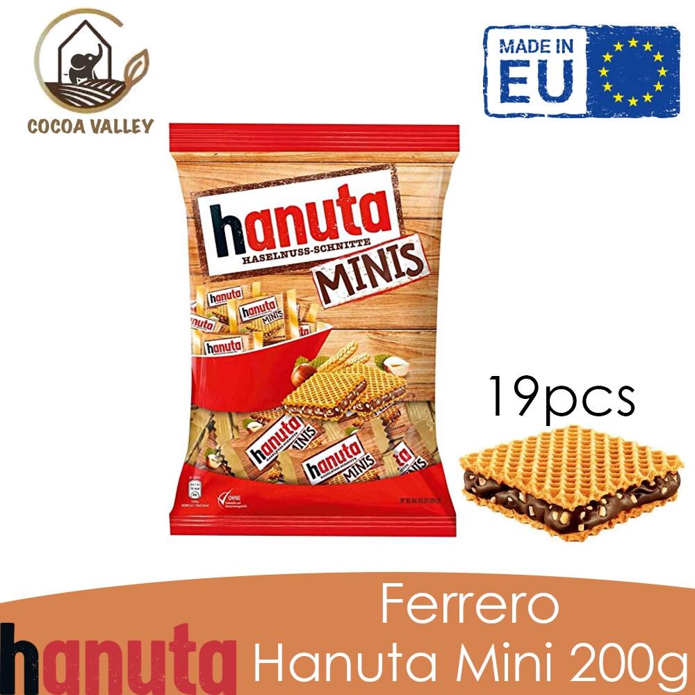 Ferrero Hanuta Minis Sharebag 200g Made In Germany BB 04 2025