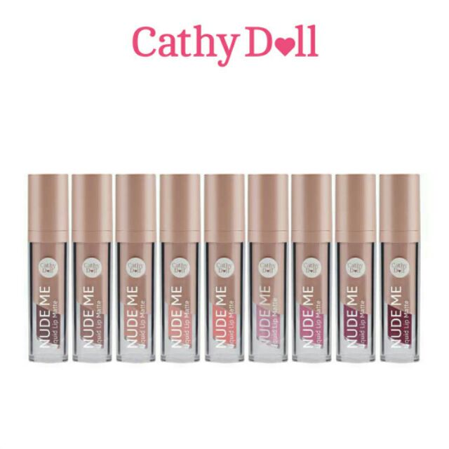 CATHY DOLL Nude Me Liquid Lip Matte Shopee Malaysia