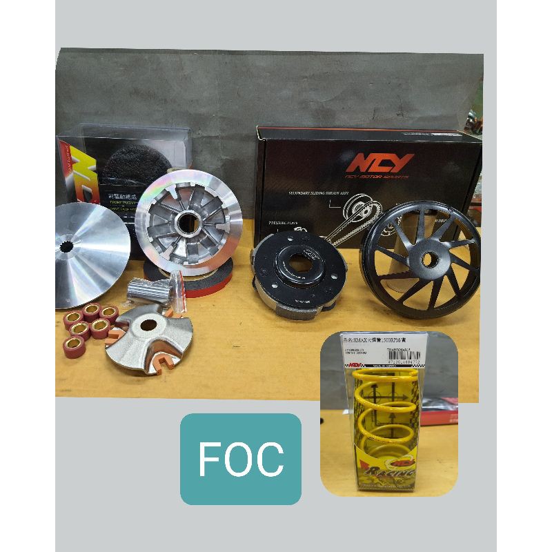 Pulley Set Ncy Taiwan Nvx Xmax Vario Adv Adv Pcx V Ego