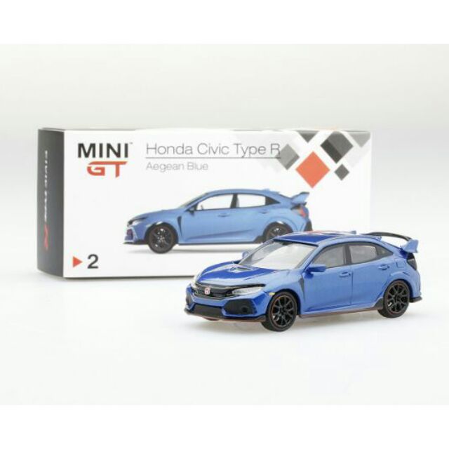 MINIGT Honda Civic Type R FK8 Aegean Blue 1 64 Shopee Malaysia