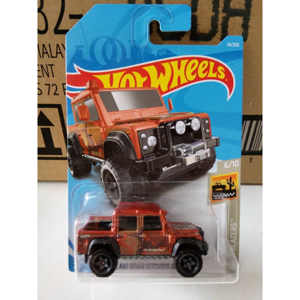 Hot Wheels HW Land Rover Defender Double Cab Hotwheels Shopee