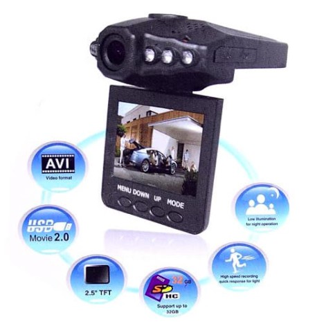 Ready Stock HD Portable DVR Dash Cam Car Camera With 2 5 TFT LCD