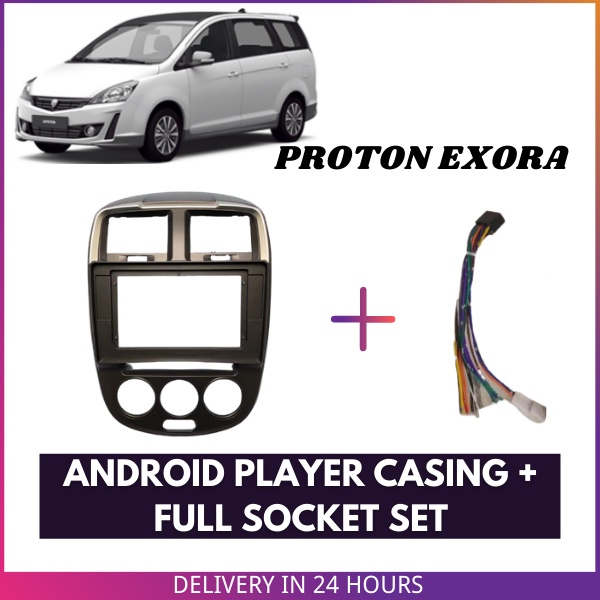 Android Player Casing 10 Proton Exora 2019 2020 UV Black Low Spec