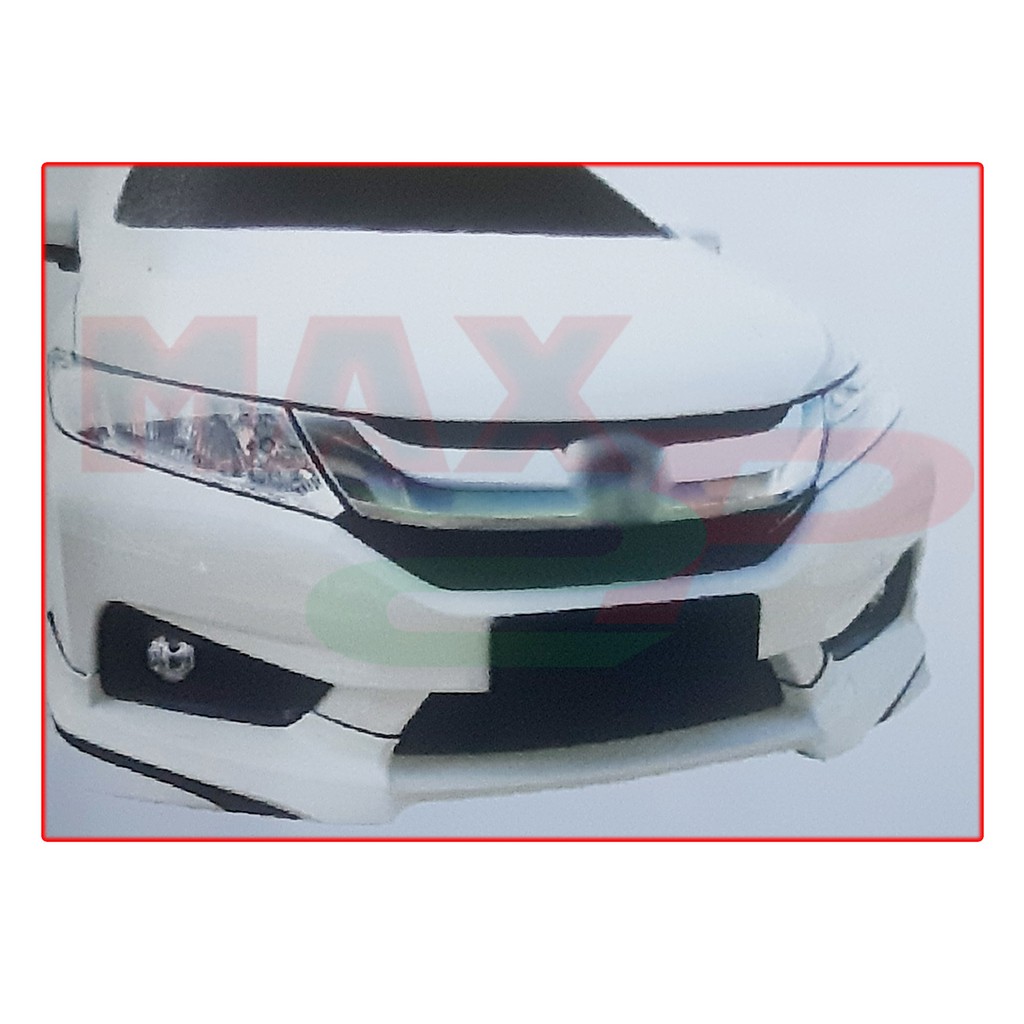 Honda City Mdl Style Front Skirting Bumper Lower Lip Spoiler Abs