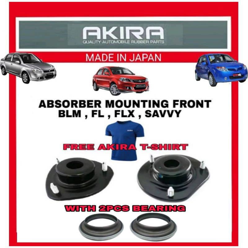 AKIRA Proton Saga BLM FL FLX Savvy ABSORBER MOUNTING FRONT SUSPENSION