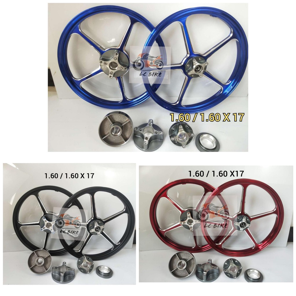 AJI RACING RX RACING CUSTOM HUB OPEN HUB FG505 Y15ZR Y125ZR LC135 5S