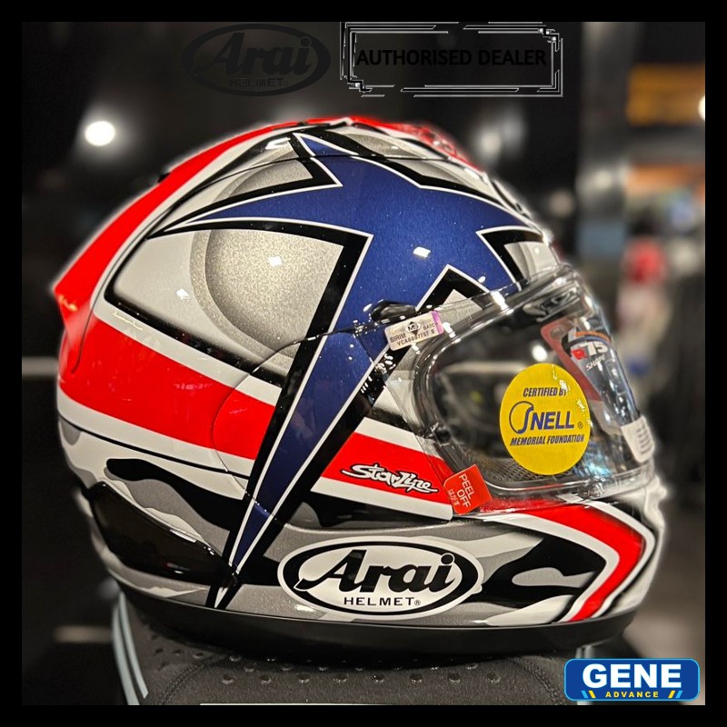 ARAI Rx7x Hayden Laguna Top Performance Full Face Helmet 100 Original