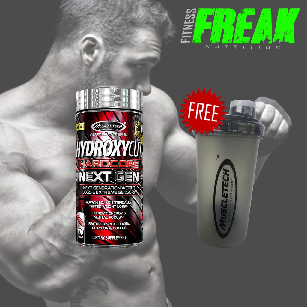 Muscletech Hydroxycut Hardcore Nextgen Caps Unflavored Shopee Malaysia