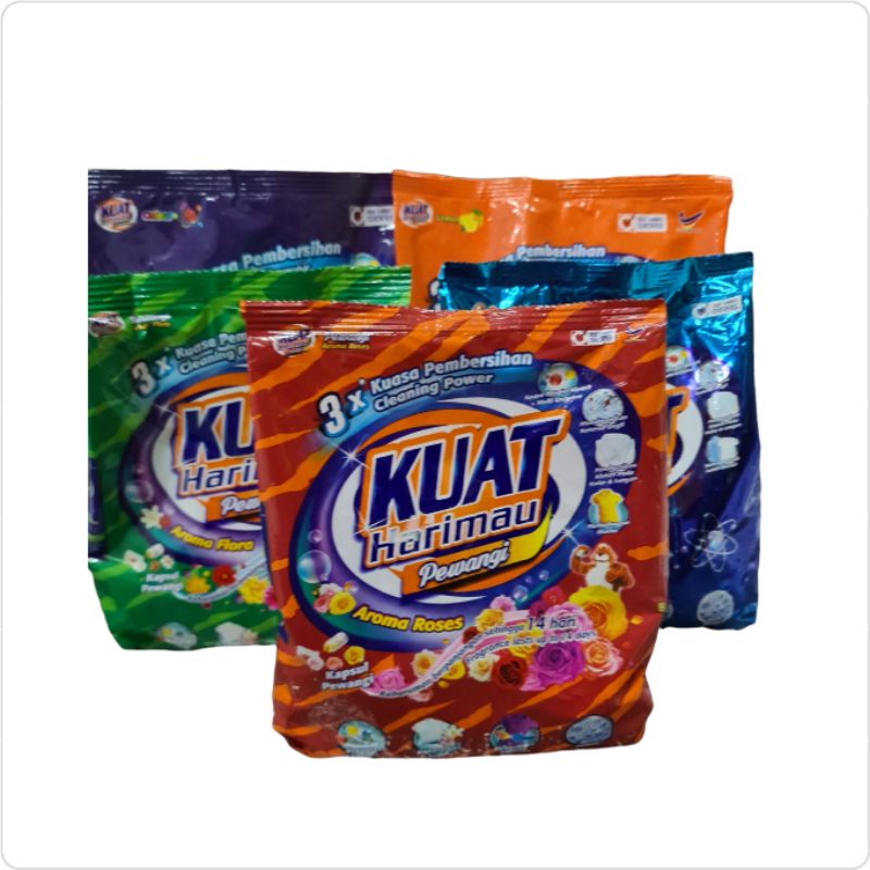 Kuat Harimau 750g 800g Detergent Sabun Pencuci Baju Serbuk Shopee