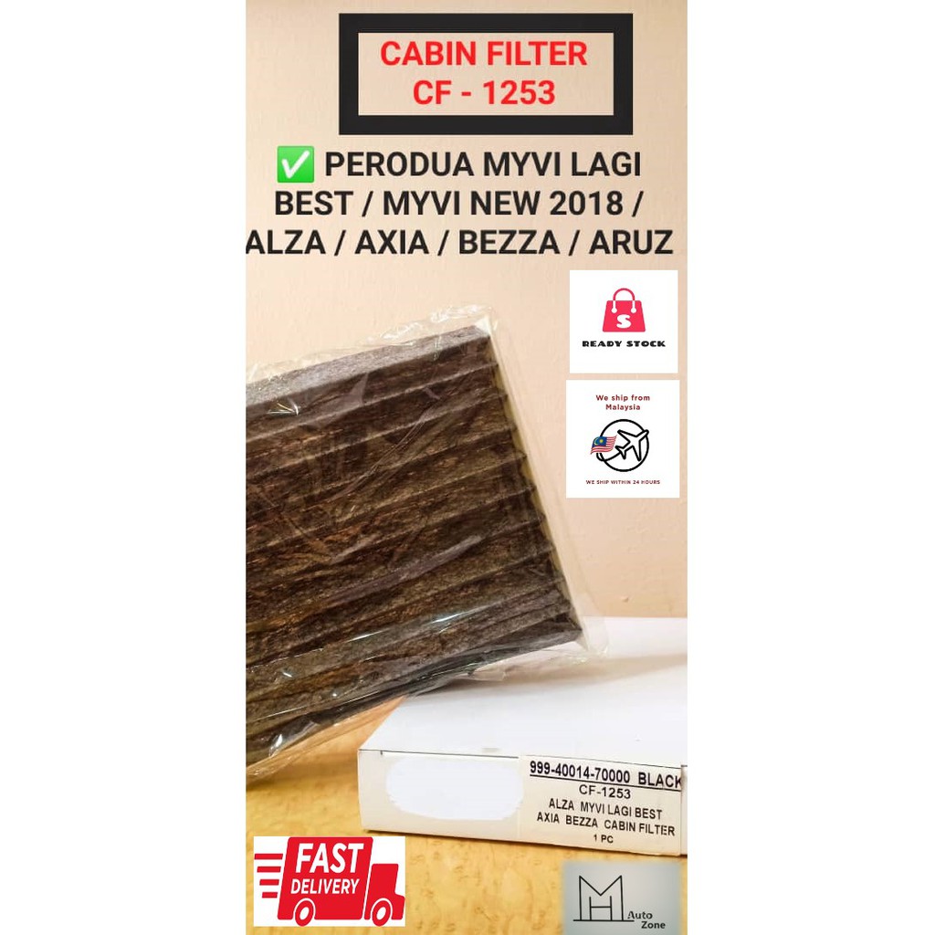 Perodua Myvi Lagi Best Alza Axia Bezza Aruz Air Cond Cabin Filter