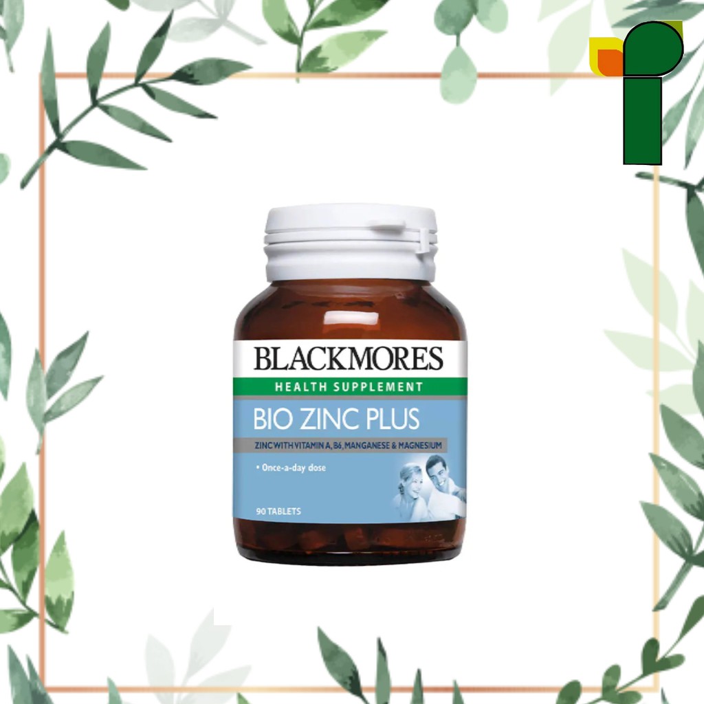 Blackmores Bio Zinc Plus Tabs S Shopee Malaysia