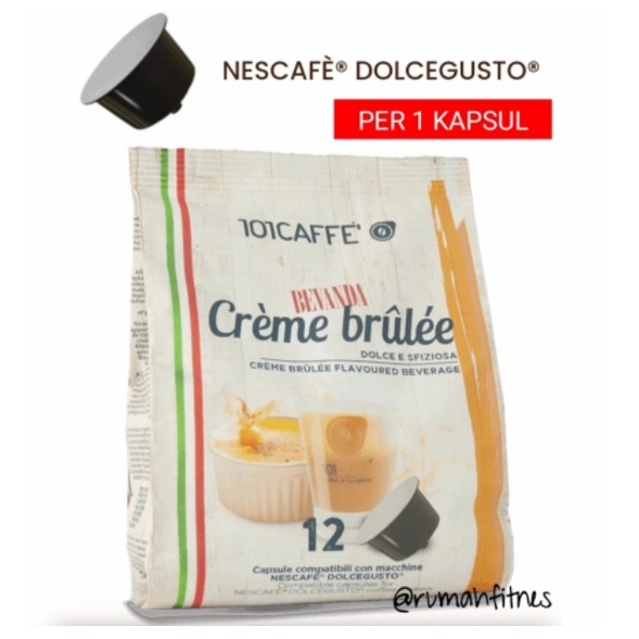 Nescafe Dolce Gusto Creme Brulee Per Capsule Shopee Malaysia