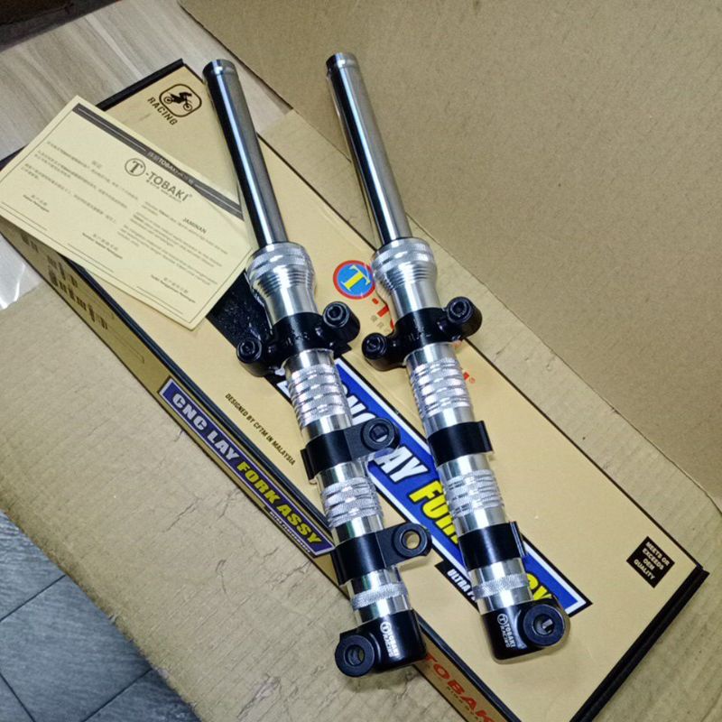 Tobaki CNC Lay Fork Set Y15ZR Y16ZR PRO LC NEW 55D Shopee Malaysia