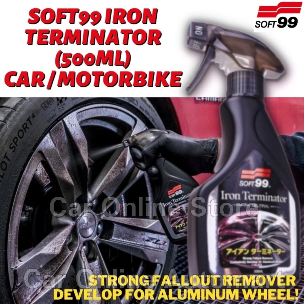 Soft 99 Iron Terminator 500ML Sport Rim Wheel Cleaner For Car