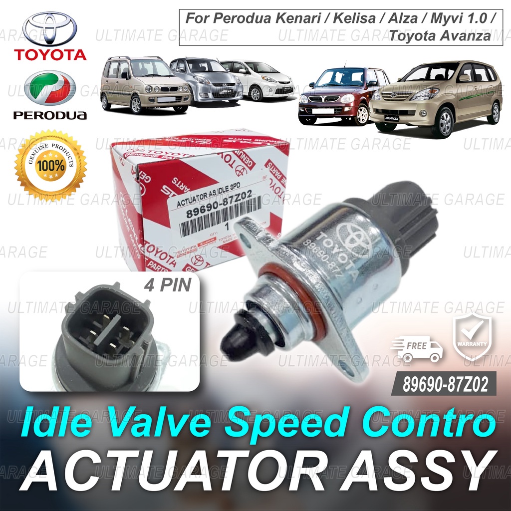 ORIGINAL ACTUATOR IDLE VALVE MOTOR PERODUA MYVI ALZA KENARI KELISA