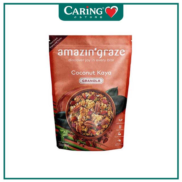 CARiNG Amazin Graze Coconut Kaya Granola 250g Shopee Malaysia