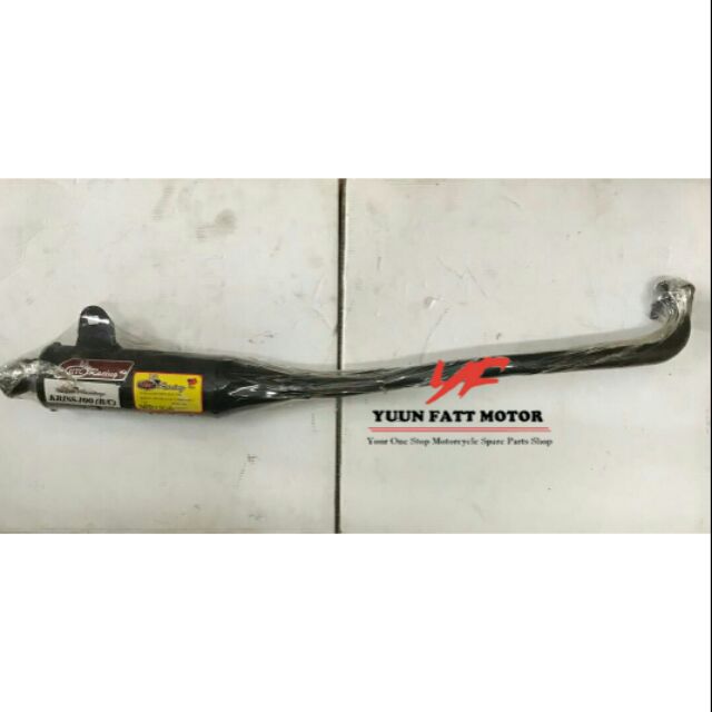 GTC RACING EXHAUST PIPE EKZOS PAIP KRISS100 BLACK COBRA MODENAS KRISS