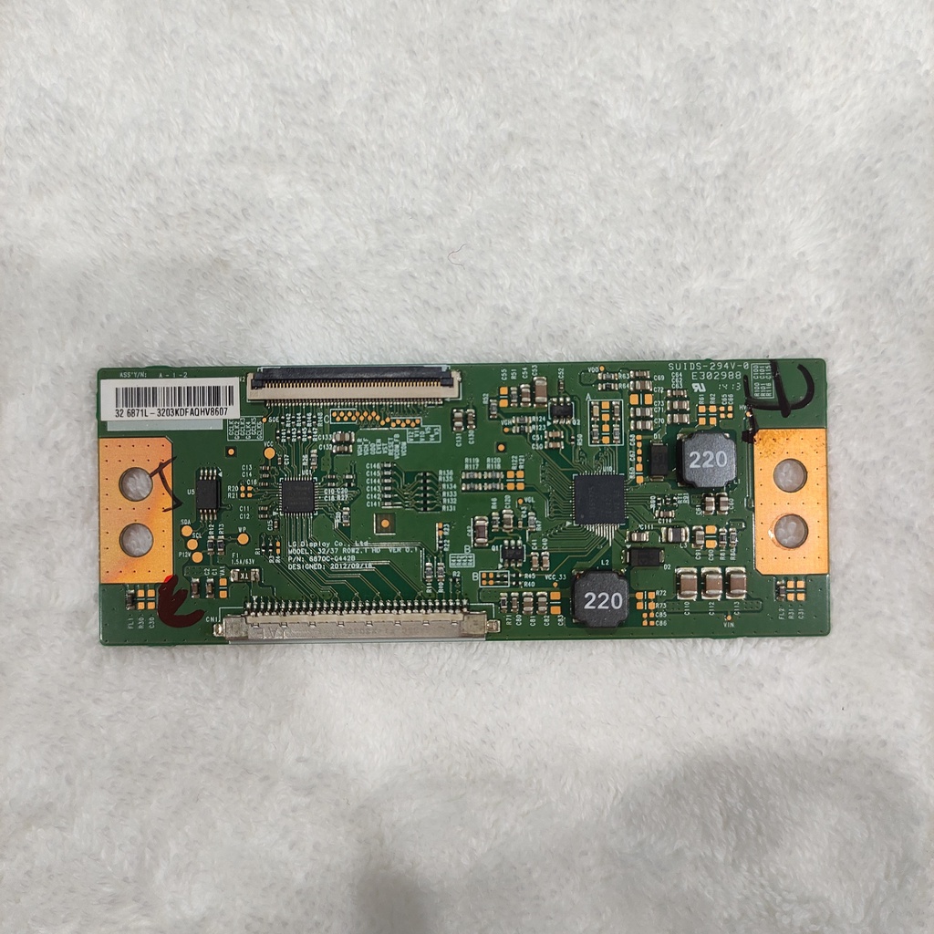 Sharp LC 32LE150M Power Board QKITPG299WJN3 Main Board